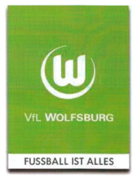 W VfL WOLFSBURG FUSSBALL IST ALLES Logo (DPMA, 30.03.2013)