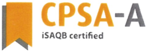 CPSA-A iSAQB certified Logo (DPMA, 05.06.2013)