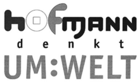 hofmann denkt UM:WELT Logo (DPMA, 27.07.2017)