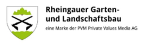 Rheingauer Garten- und Landschaftsbau Eine Marke der PVM Private Values Media AG Logo (DPMA, 08/14/2017)