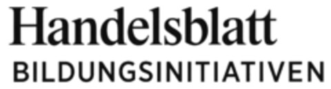 Handelsblatt BILDUNGSINITIATIVEN Logo (DPMA, 10.10.2018)