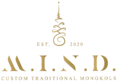 EST-2020 M.I.N.D. CUSTOM TRADITIONAL MONGKOLS Logo (DPMA, 03.02.2021)