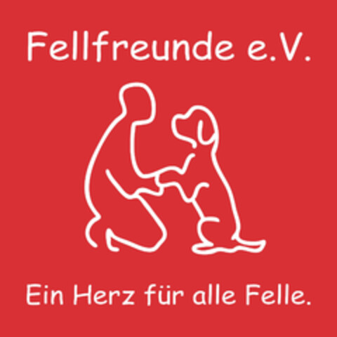Fellfreunde e.V. Ein Herz für alle Felle. Logo (DPMA, 25.01.2021)