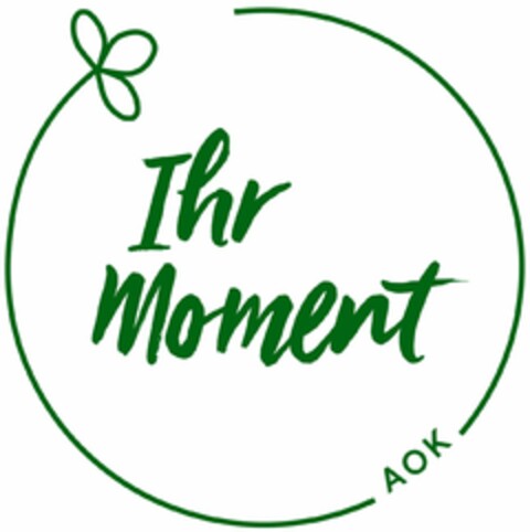 AOK Ihr Moment Logo (DPMA, 22.09.2021)