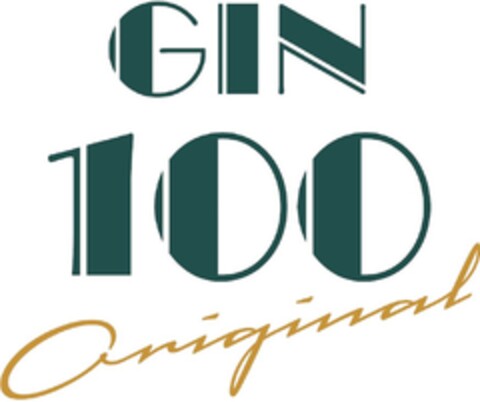 GIN 100 Original Logo (DPMA, 01.11.2022)
