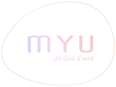 myu ...für Dich & mich Logo (DPMA, 23.10.2023)