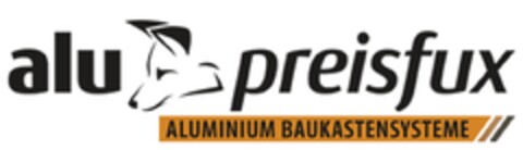 alu preisfux ALUMINIUM BAUKASTENSYSTEME Logo (DPMA, 30.06.2023)