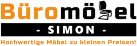 Büromöbel -SIMON- Hochwertige Möbel zu kleinen Preisen! Logo (DPMA, 07/31/2023)