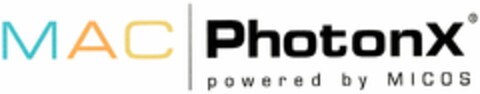 MAC PhotonX powered by MICOS Logo (DPMA, 10/17/2002)