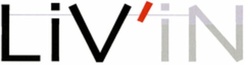 LiV'iN Logo (DPMA, 14.01.2004)