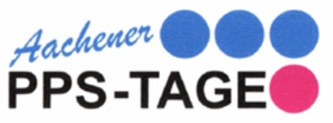 Aachener PPS-TAGE Logo (DPMA, 19.07.2004)