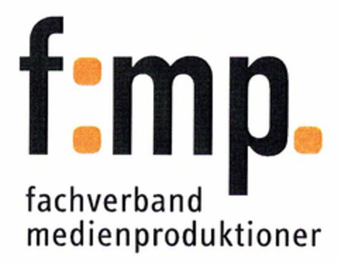 f:mp. fachverband medienproduktioner Logo (DPMA, 27.06.2005)