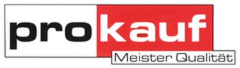 prokauf Meister Qualität Logo (DPMA, 12/17/2007)