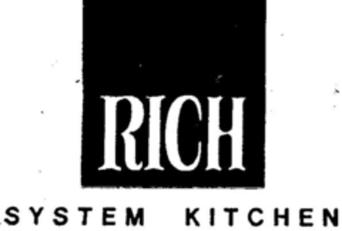 RICH System Kitchen Logo (DPMA, 07/23/1996)