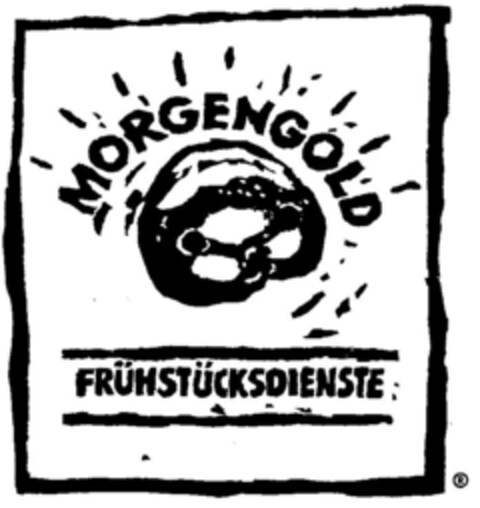 MORGENGOLD FRÜHSTÜCKSDIENSTE Logo (DPMA, 30.08.1997)