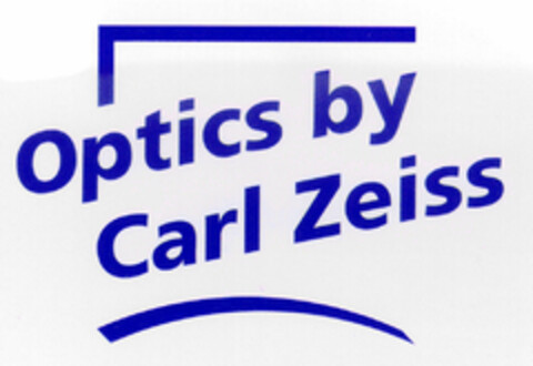 Optics by Carl Zeiss Logo (DPMA, 19.12.1997)