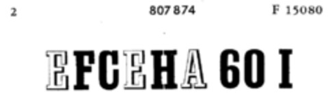 EFCEHA 60 I Logo (DPMA, 09.07.1964)