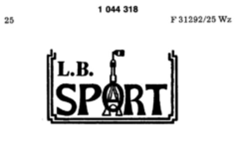 L.B. SPORT Logo (DPMA, 19.07.1982)