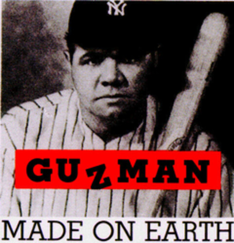 GUZMAN MADE ON EARTH Logo (DPMA, 18.06.1991)