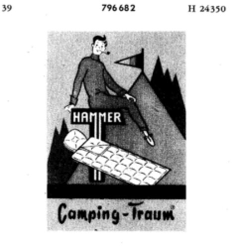 HAMMER Camping-Traum Logo (DPMA, 07.01.1964)