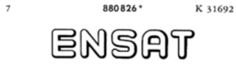 ENSAT Logo (DPMA, 24.12.1970)