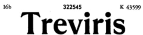 Treviris Logo (DPMA, 12.07.1924)