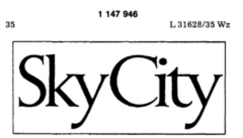 Sky City Logo (DPMA, 29.10.1988)