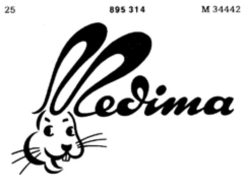Medima Logo (DPMA, 02.07.1971)