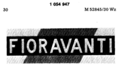 FIORAVANTI Logo (DPMA, 14.04.1983)