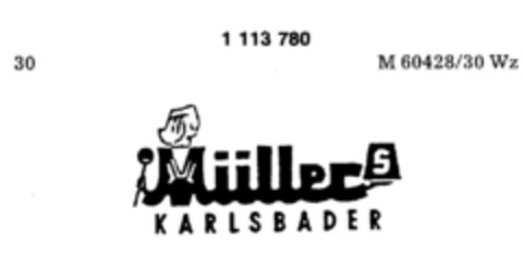 Müllers KARLSBADER Logo (DPMA, 03/28/1987)