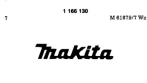 makita Logo (DPMA, 02.12.1987)