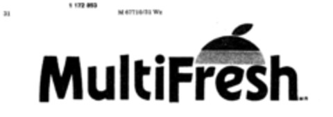 MultiFresh Logo (DPMA, 06.07.1990)