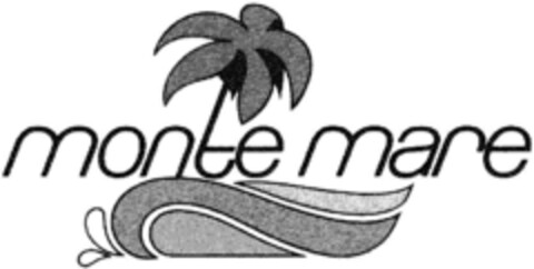 monte mare Logo (DPMA, 09.08.1991)