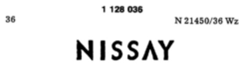 NISSAY Logo (DPMA, 27.01.1988)