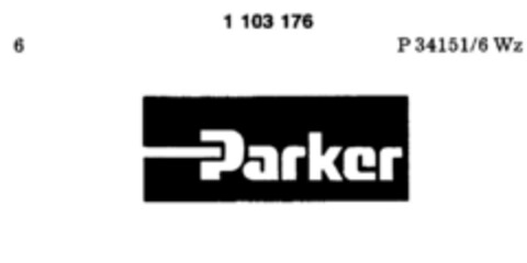 Parker Logo (DPMA, 08.08.1986)