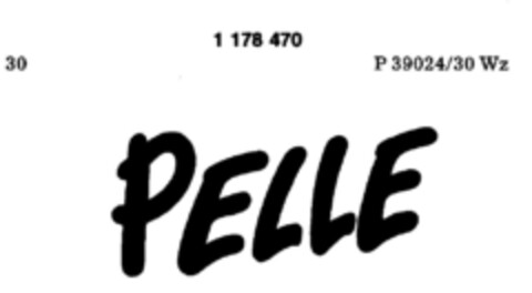 PELLE Logo (DPMA, 01/16/1990)