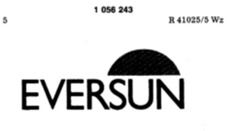 EVERSUN Logo (DPMA, 11.05.1983)