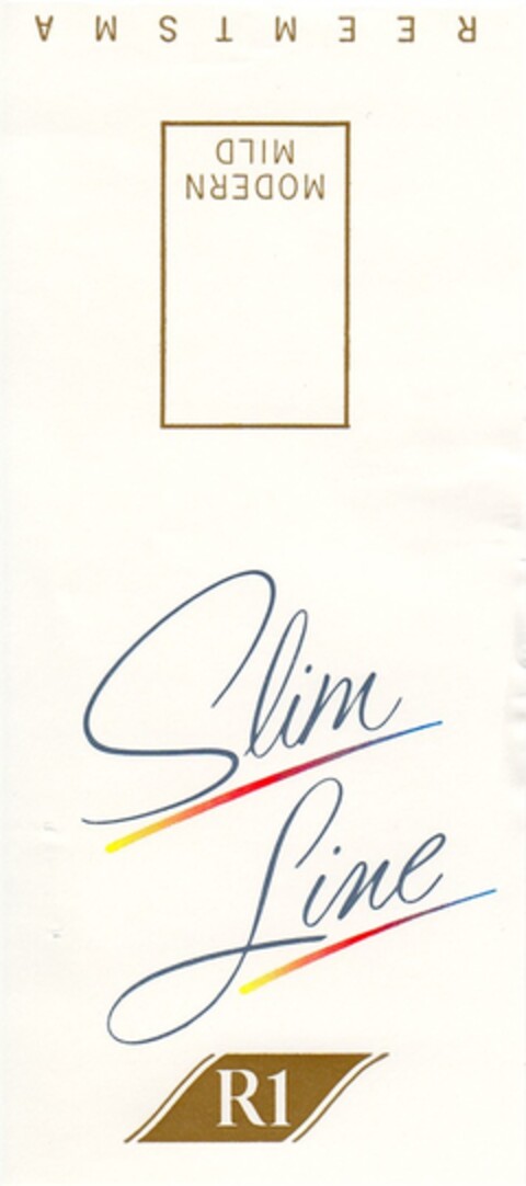 Slim Line R1 MODERN MILD REEMTSMA Logo (DPMA, 08.04.1988)