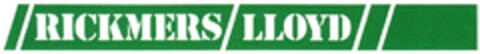 RICKMERS LLOYD Logo (DPMA, 09.09.1993)