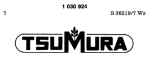 TSUMURA Logo (DPMA, 23.04.1981)