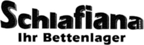 Schlafiana Ihr Bettenlager Logo (DPMA, 07/01/1994)