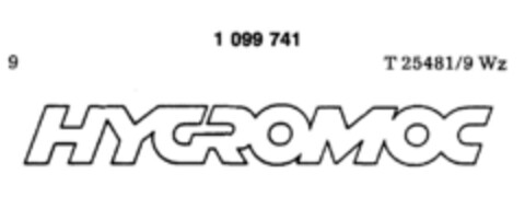 HYGROMOC Logo (DPMA, 25.04.1986)