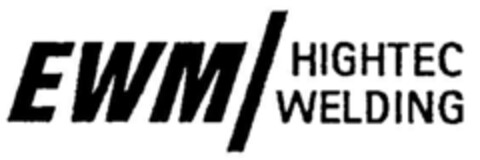 EWM HIGHTEC WELDING Logo (DPMA, 14.04.2000)