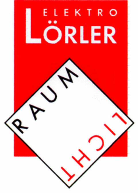 ELEKTRO LÖRLER RAUMLICHT Logo (DPMA, 02/02/2001)