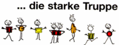 ... die starke Truppe Logo (DPMA, 03/19/2001)