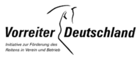 Vorreiter Deutschland Initiative zur Förderung des Reitens in Verein und Betrieb Logo (DPMA, 30.10.2009)