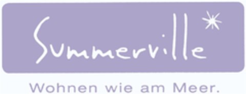 Summerville* Logo (DPMA, 09.03.2010)