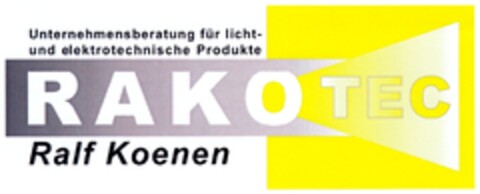 RAKO TEC Ralf Koenen Logo (DPMA, 18.12.2010)