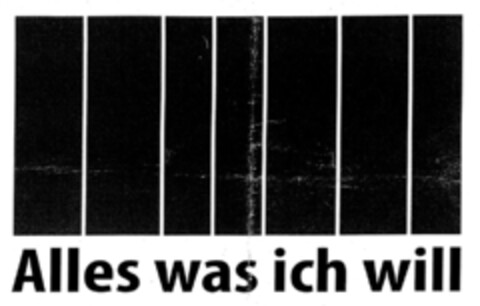 Alles was ich will Logo (DPMA, 01/07/2011)