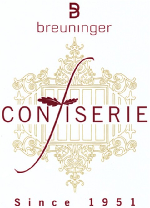 breuninger CONFISERIE Since 1951 Logo (DPMA, 02.07.2011)